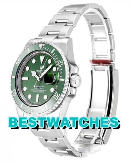 Cheap AAA Rolex Replica Best China Submariner Green Dial 116610LV