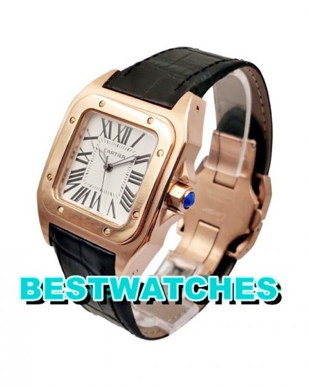 Cartier China AAA Best USA Replica Santos 100 W20108Y1 - 35 MM