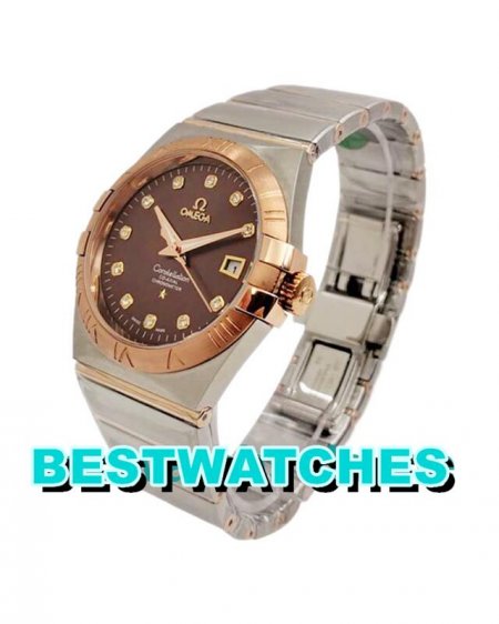 AAA Omega Replica Watches Constellation 123.20.35.20.63.001 - 38 MM