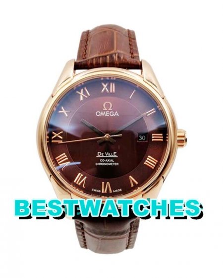 AAA Omega Replica Watches De Ville Hour Vision 431.53.41.21.13.001 - 41 MM